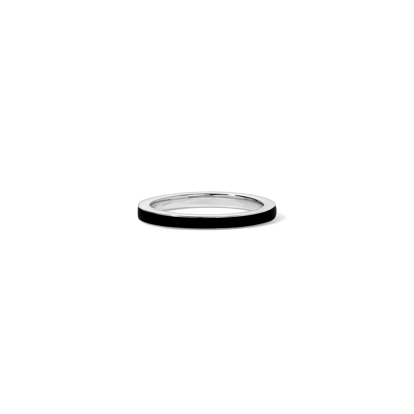 Subway Ring - White Gold