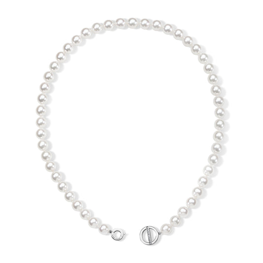 Lucia Short Necklace - White Gold